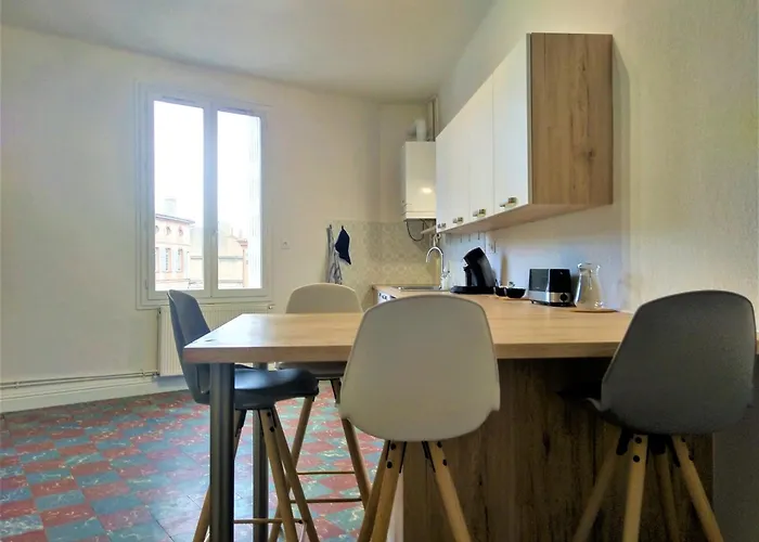 דירה Chambre Privee Et Spacieuse Au Sein D'un Logement Partage - Central, Quartier Villebourbon - 3 Doubles - 2 Balcons - Places De Stationnements Gratuites - 5 Min A Pied Gare Et Hypercentre מונטובן